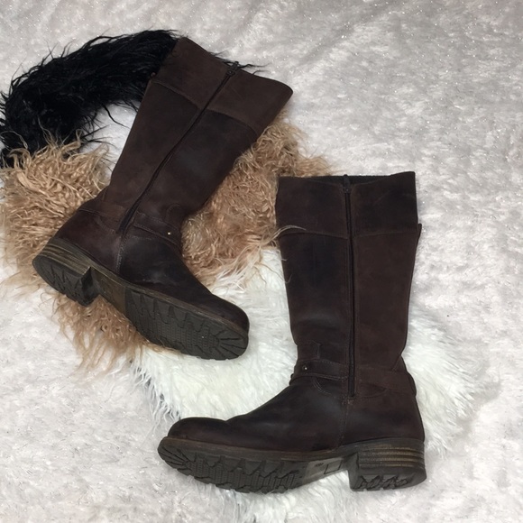 Tall brown boot eU 39 ERIC MICHAEL - Picture 3 of 8